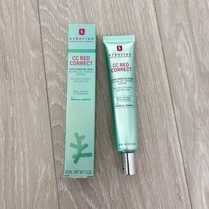 NIB Erborian CC Red Correct Green Color Corrector SPF 25 45ml